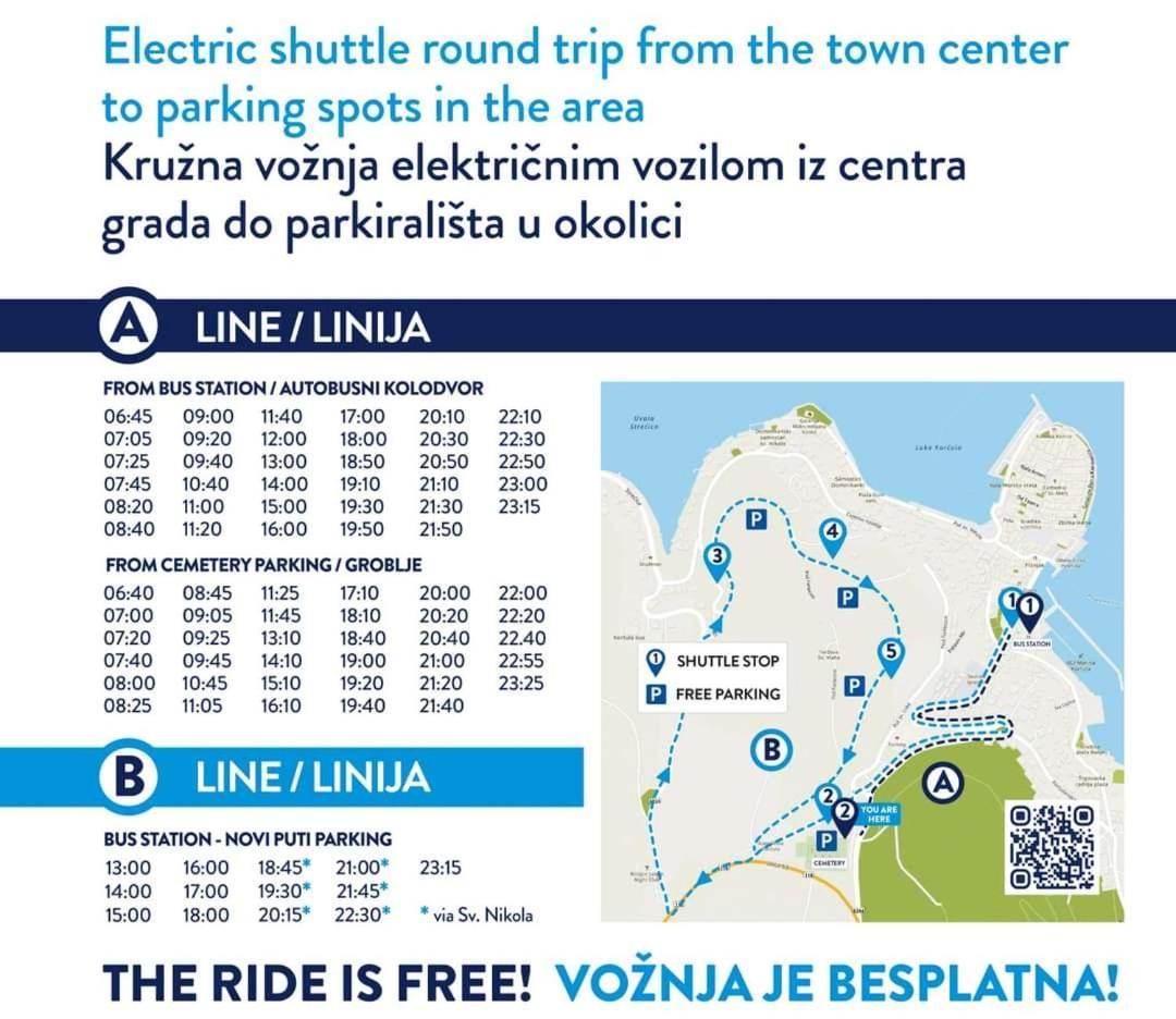 Accommodation Old Town Vitaic Κόρτσουλα Εξωτερικό φωτογραφία